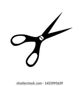 scissor icon vector, scissor design.