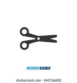 Scissor Icon Vector Design Illustration 