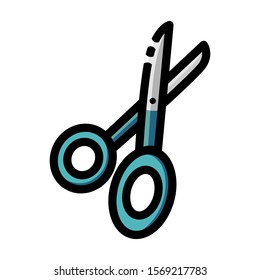Scissor icon vector design illustration