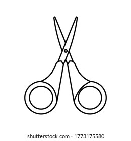 Scissor Icon Vector design illustration