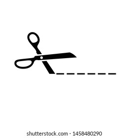 Scissor Icon Vector Design Symbol Illustration