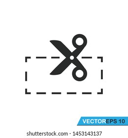 scissor icon vector design template