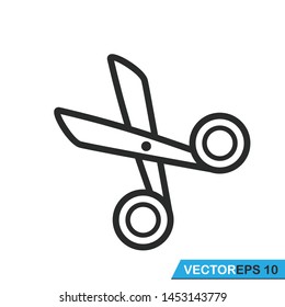 scissor icon vector design template
