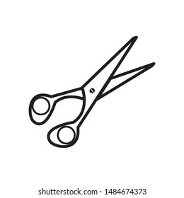 scissor icon vector design template