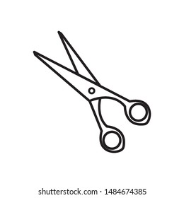 scissor icon vector design template