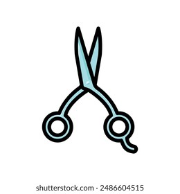 scissor icon vector design template elegant style