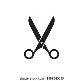 Scissor icon vector flat trendy