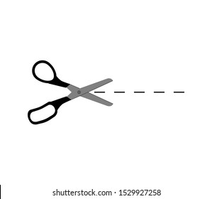 scissor icon vector illustration 10 eps