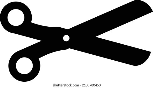 scissor icon, vector illustration, tool