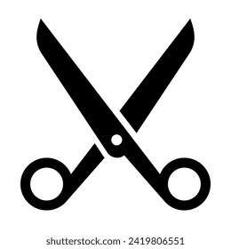 Scissor Icon vector isolated on white background