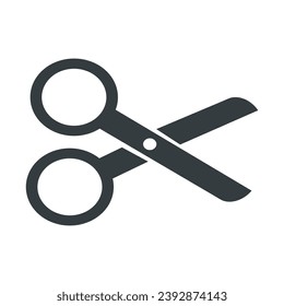 Scissor icon vector on trendy design