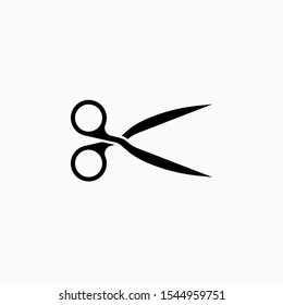 Scissor Icon - Vector Sign and Symbol for Design, Presentation, Website or Apps Elements. 