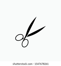 Scissor Icon - Vector Sign and Symbol for Design, Presentation, Website or Apps Elements. 