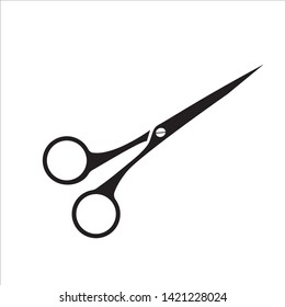 scissor icon vector, simple design eps10