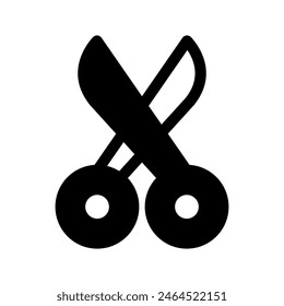 Scissor Icon Vector Symbol Design Illustration