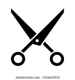 Scissor icon vector in trendy