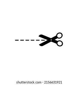 Scissor icon vector in trendy