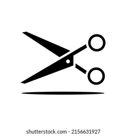 Scissor icon vector in trendy