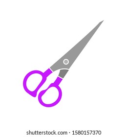 Scissor icon vector in trendy style design