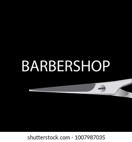 Scissor Icon.Barber Logo Template.Barbershop Logo Template