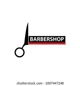 Scissor Icon.Barber Logo.Barbershop Logo Template