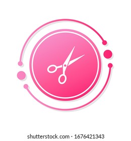 Scissor Isolated Icon / Vector / Sign / Symbol