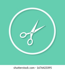 Scissor Isolated Icon / Vector / Sign / Symbol