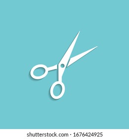 Scissor Isolated Icon / Vector / Sign / Symbol