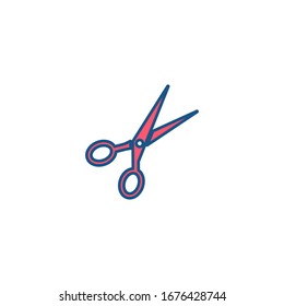 Scissor Isolated Icon / Vector / Sign / Symbol