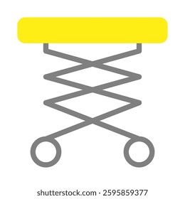 Scissor Lift Equipment, Heavy Industrial Machine