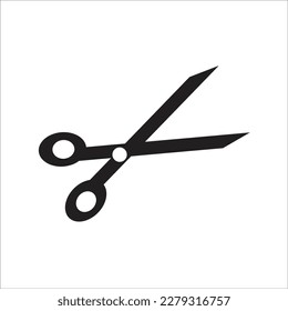 scissor line new vector icon