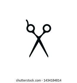 scissor logo icon template vector eps 10