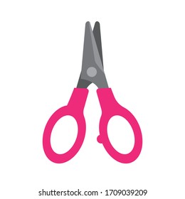 scissor logo stock illustration design