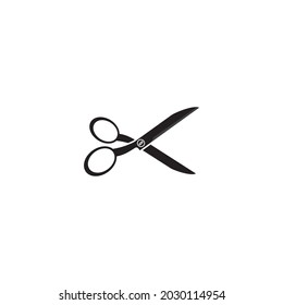 Scissor logo template  vector icon illustration design 