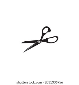 Scissor logo template  vector icon illustration design 