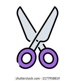 scissor Modern concepts design, vector illustration