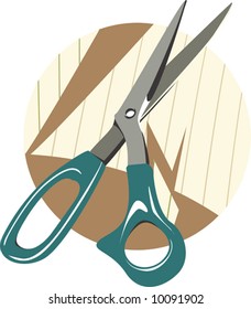  a scissor and paper	