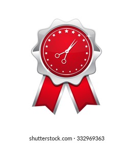 Scissor Red Vector Icon Design