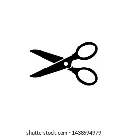 Scissor symbol icon vector illustration