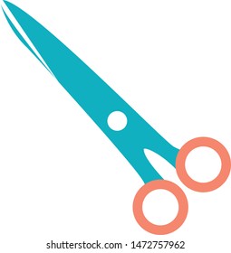 Scissor symbol icon vector illustration