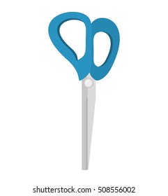 scissor tool isolated icon vector illustration design