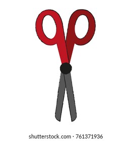 Scissor utensil symbol