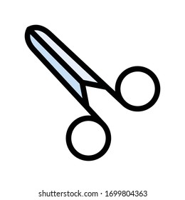 icono de color plano vectorial 