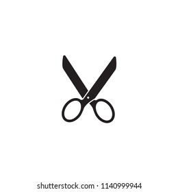 Scissor vector icon 