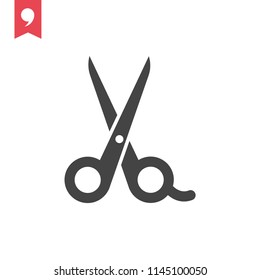 Scissor vector icon