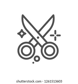Scissor Vector Icon