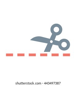 Scissor Vector Icon