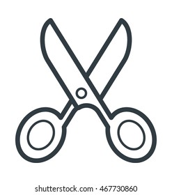 Scissor Vector Icon