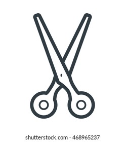 Scissor Vector Icon