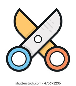 Scissor Vector Icon